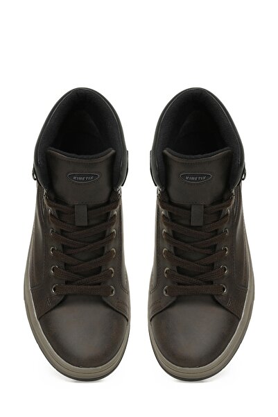 Kinetix Chlapecké vysoké tenisky GREGOR HI G 3PR hnědé