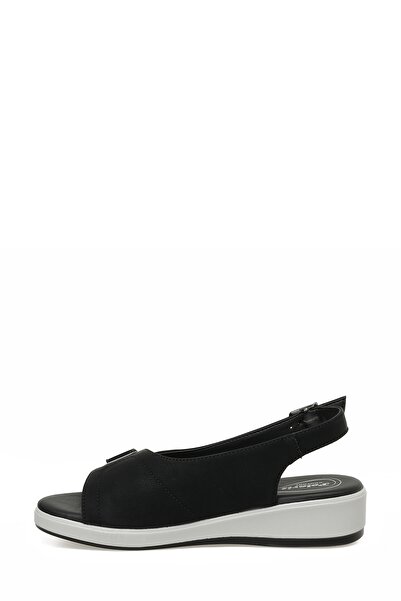 Polaris 164443.Z3FX Siyah Kadın Comfort Sandalet