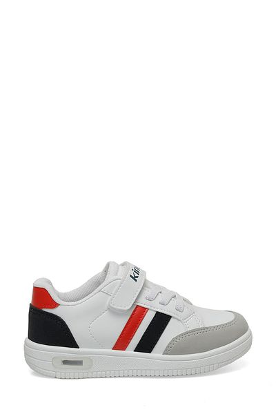 Kinetix MALIBU PU BOY P 4PR - Tenis alb pentru băiat