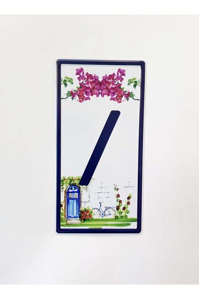 SUME Metal / Door Number Taksim Door Front Accessory Metal Plate