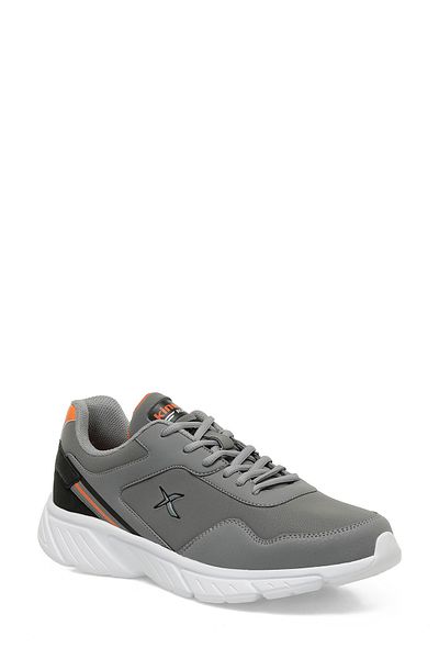 Kinetix Alvis Pu 4Pr Gray Men's Running Shoes