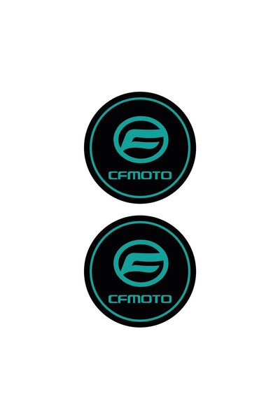 CF Moto Turkuaz Koruma Takozu Damla Sticker Modeli