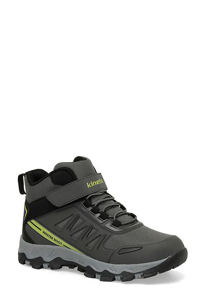 Kinetix Chlapecké šedé outdoorové boty - SUPLA HI F 4PR