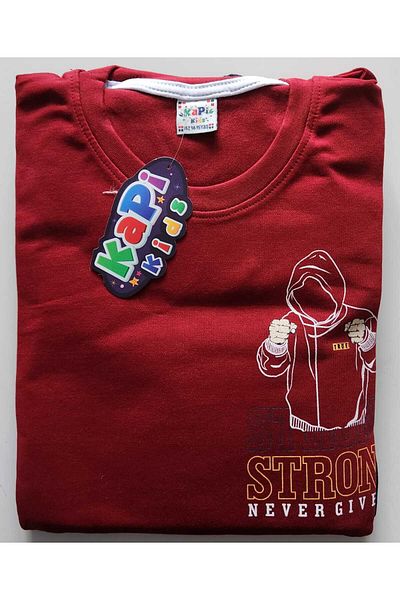 KAPİKİDS Kapikids Long Sleeve 100% Cotton Boy Pajamas Set 5141