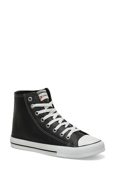Kinetix Fowler Pu Hi 3pr - Schwarzer Unisex-Sneaker mit hohem Schaft