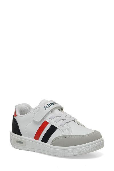 Kinetix MALIBU PU BOY P 4PR - Tenis alb pentru băiat