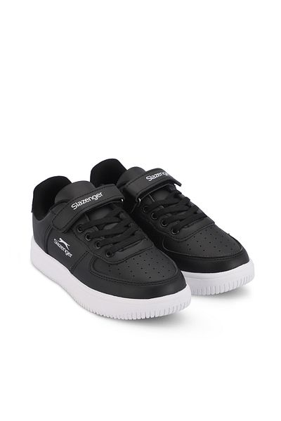 Slazenger Paschal I Unisex Kids Sneaker Shoes Black / White