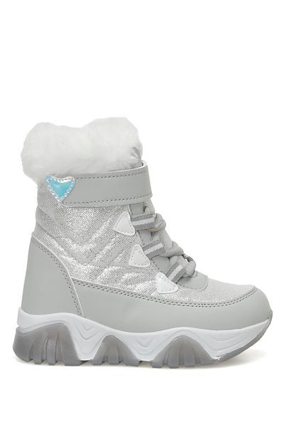 Binono RUTH P 3PR Graue Schneestiefel für Mädchen