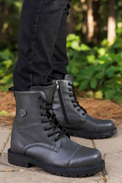 Salvano ERA 3PR Smoked Biker Boots für Herren – Bequem und stylisch