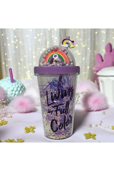 Mikro PİPETLİ BARDAK MATARA SEVİMLİ SULUK 450 ml