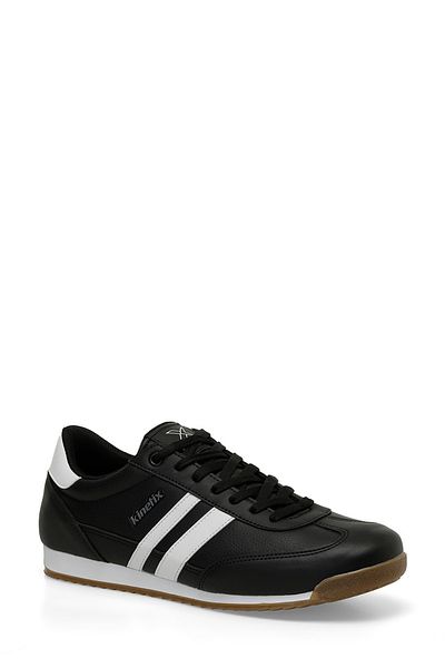 Kinetix Halley Pu 4Pr Men's Black Sneakers