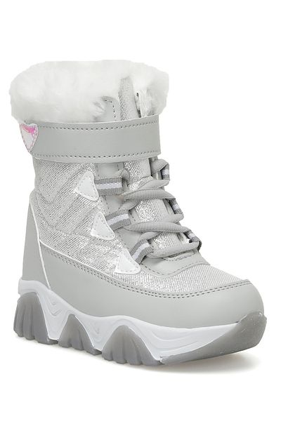 Binono RUTH P 3PR Graue Schneestiefel für Mädchen
