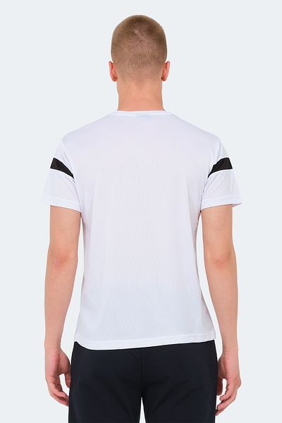 Slazenger Λευκό ανδρικό μπλουζάκι Omıq