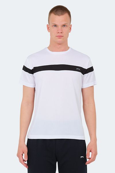 Slazenger Λευκό ανδρικό μπλουζάκι Omıq