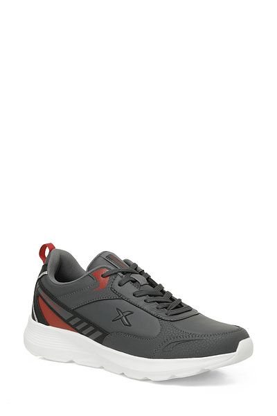 Kinetix Pu 4Pr Gray Men's Running Shoes