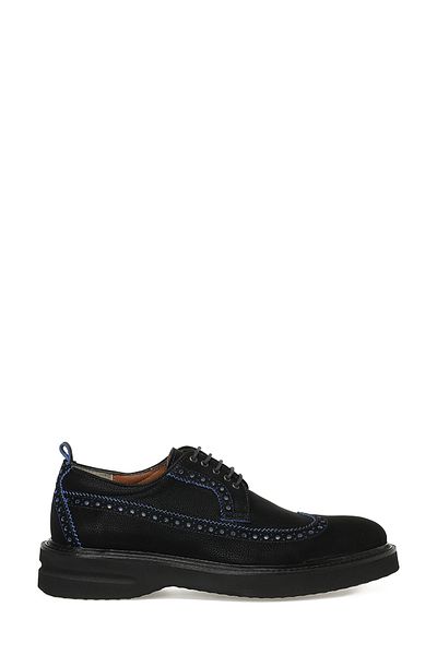 İnci INCI LİBER 3PR Schwarze klassische Herrenschuhe