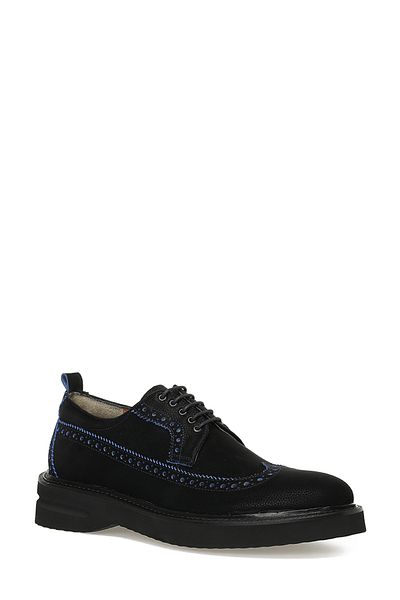 İnci INCI LİBER 3PR Schwarze klassische Herrenschuhe