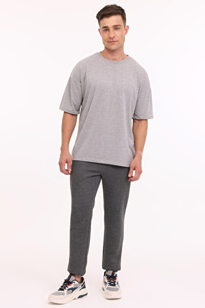 Kinetix Mb Sn326 Jogger 4Pr Сив мъжки спортен панталон