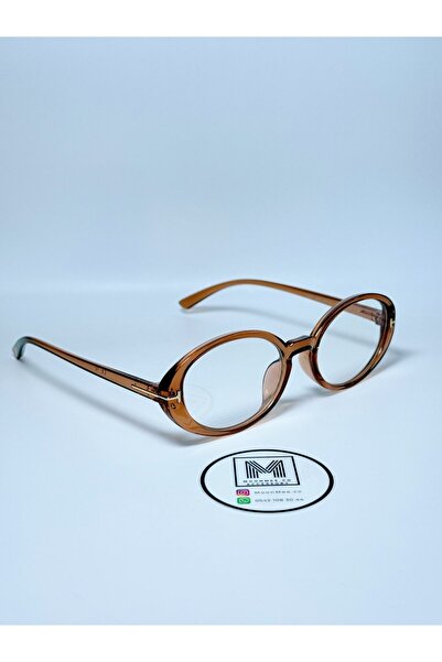 MOONMEE FLAM BLUE BLOCK - Unisex Güneş Gözlüğü Kahve UV400 Korumalı