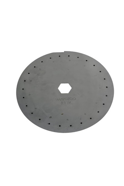 TarımGaraj Havalı Mibzer Yağlık Ayçiçeği Ekim Diski Krom 304 Kalite 20x2.5 Şa...