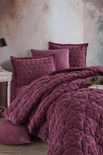 Clasy Σετ ύπνου Wellsoft Jacquard Μονό Perle V3 Rosekurusu