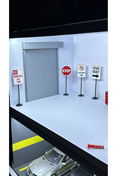 Printecs 1/18 Ölçek Diorama Garaj Kapısı | Diecast, Diroama, Hobi Garajı, Model Arabalar