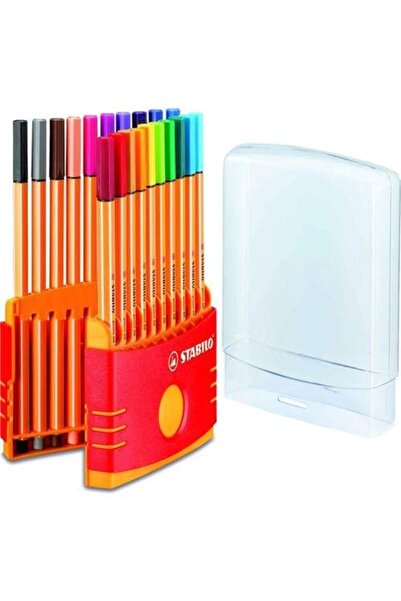 Stabilo Point 88 ColorParade 20'li Fineliner Plastik Kutulu Set / 8820-03