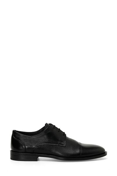 İnci INCI PERLA 4FX Schwarze klassische Herrenschuhe