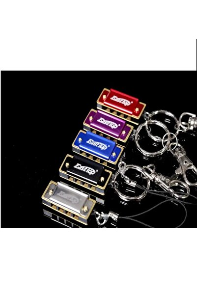 East top 4 DELİKLİ MIZIKA MİNİ HARMONİKA ANAHTARLIK DO MAJÖR