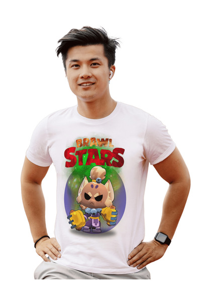 ALPŞAN TİCARET BRAWL STARS Tişört. Kit Boxer Goldpaw T-shirt. BRAWL STARS' t-shirt . Erkek T-shirt. KADIN Tişört.