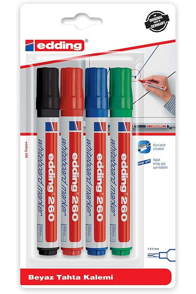 STOREMAX Edding Turkey Ed260B499 Edding 260 White Chalkboard Marker