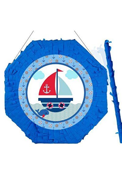 Parti Dükkanım Denizci Temalı Pinyata 42 Cm Sopası