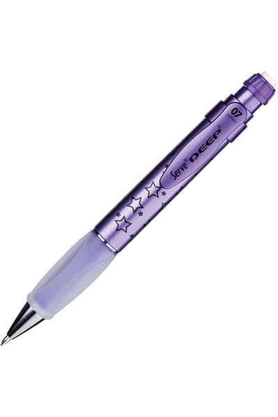 STOREMAX Ntwork Deep Mechanical Kursun Klm 07mm Metallic Purple Star Pattern Art 1087243