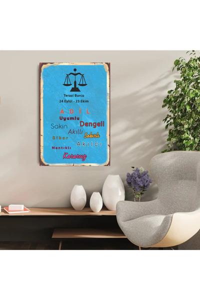 DURUSOY Ahşap Retro Mdf Poster , Komik Sözler , Duvar Yazıları , Manzara ,  T...