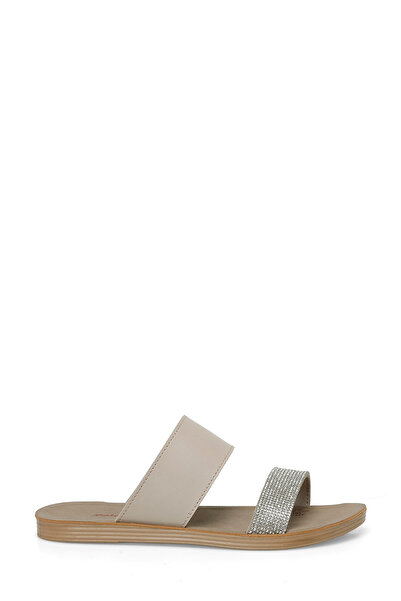 Polaris 321133.Z 4FX Bej Kadın Terlik