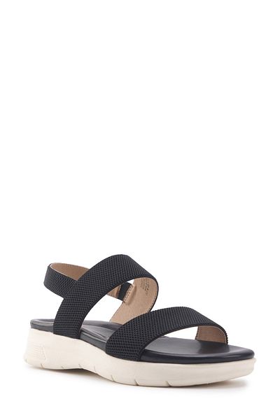 Travel Soft Trv2577.z4fx - Schwarze bequeme Sandalen für Damen