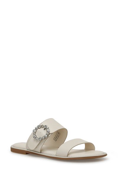 İnci INCI ALEXA 4FX Beige flache Damenhausschuhe