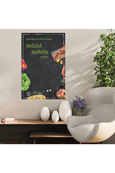 DURUSOY Ρετρό ξύλινη αφίσα από MDF - Αστεία αποφθέγματα, γραφές τοίχου, τοπία...