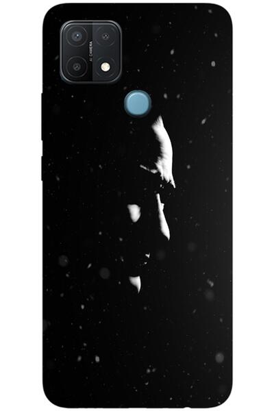 Dara Aksesuar حافظة متوافقة مع هاتف اوبو A15s حافظة سيليكون بتصميم صورة ظلية ...