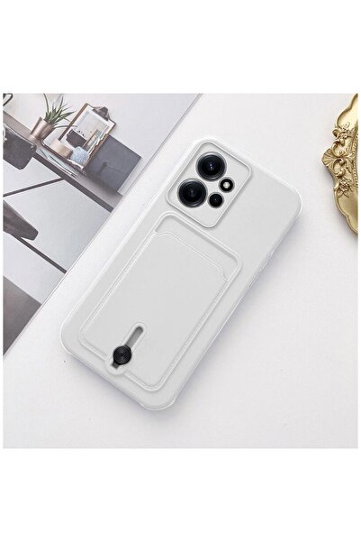 Zebana Xiaomi Redmi Note 12 Uyumlu Kılıf Kartlıklı Sweet Yumuşak Silikon Kılı...
