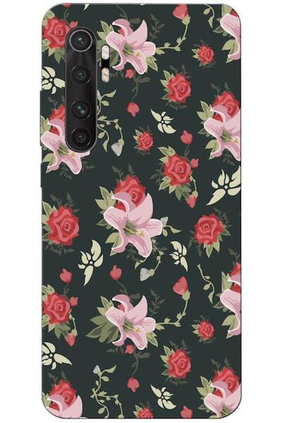 Dara Aksesuar حافظة متوافقة مع هاتف Xiaomi Mi Note 10 Lite من السيليكون ( مطب...