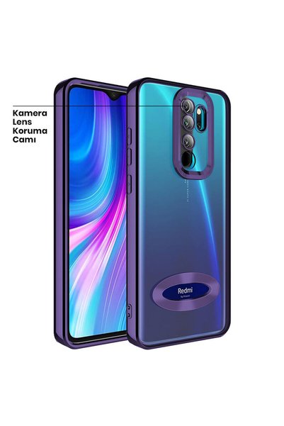 Pro Aksesuar حافظة متوافقة مع هاتف Xiaomi Redmi Note 8 Pro من السيليكون الناع...
