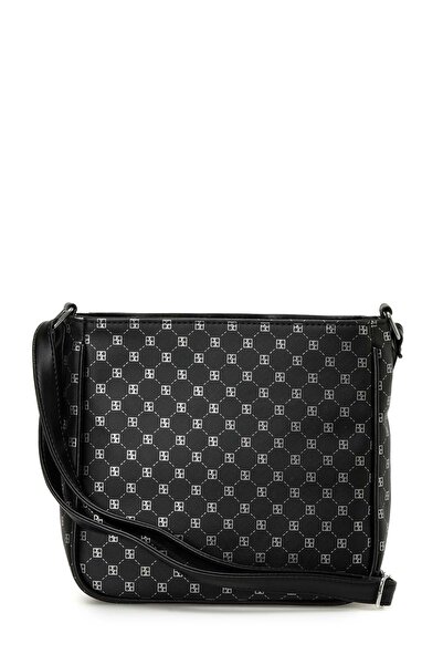 Butigo MNG KLSK NEW CPRZ 3PR - Černá dámská crossbody kabelka