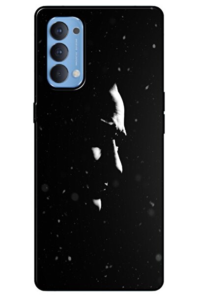 Zebana حافظة متوافقة مع هاتف اوبو رينو 4، حافظة سيليكون بتصميم صورة ظلية أتات...