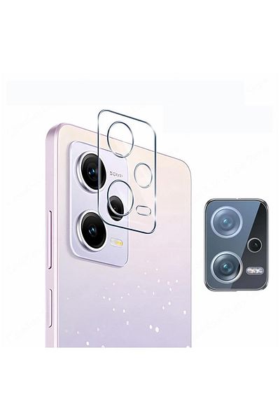 Zebana زجاج حماية عدسة الكاميرا الشفاف المتوافق مع Xiaomi Redmi Note 12 Pro 5G