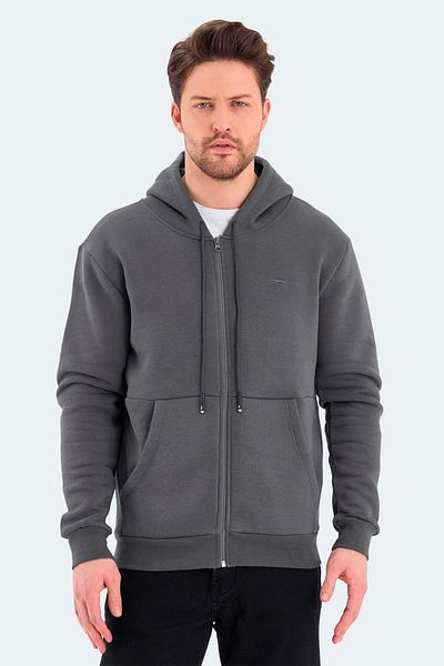 Slazenger Ανδρικό φούτερ VONDA Σκούρο Γκρι