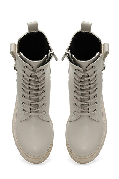 Butigo Béžové dámské kozačky KARMEN 3PR