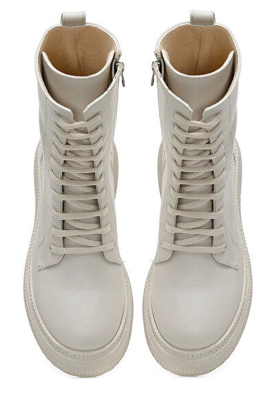 Butigo Béžové dámské kozačky TERRA 3PR