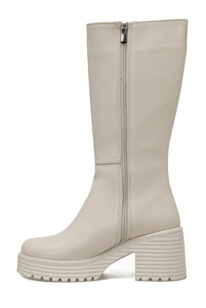 Butigo TIFFAN 3PR Beige Women's Heeled Boots