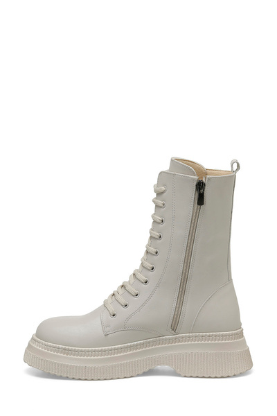 Butigo Béžové dámské kozačky TERRA 3PR